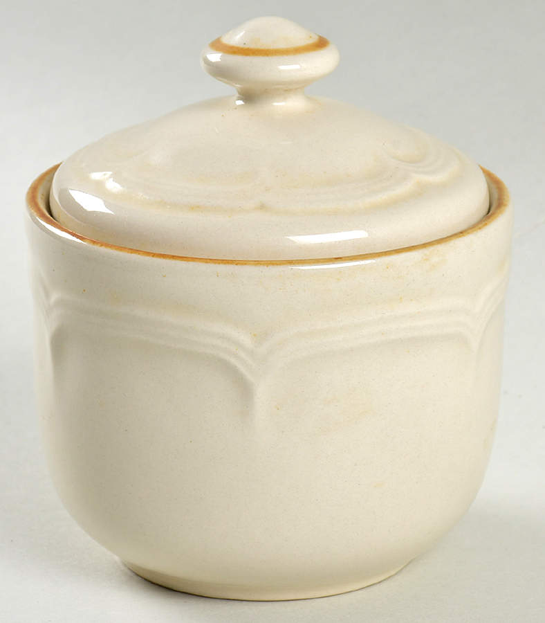 Golden Hills Sugar Bowl & Lid by International-1