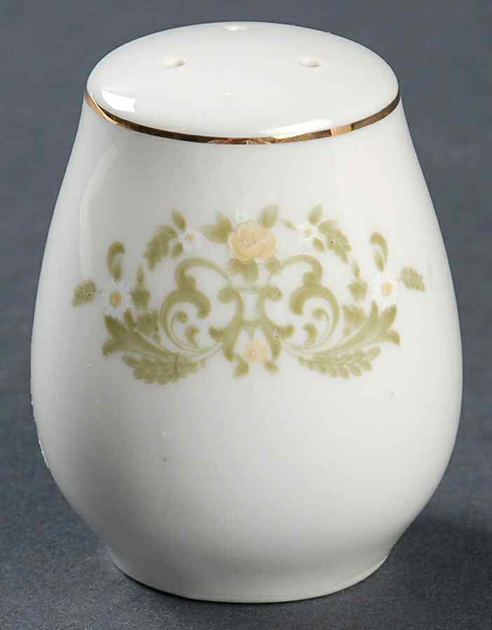 Golden Scroll Salt Shaker by International-1