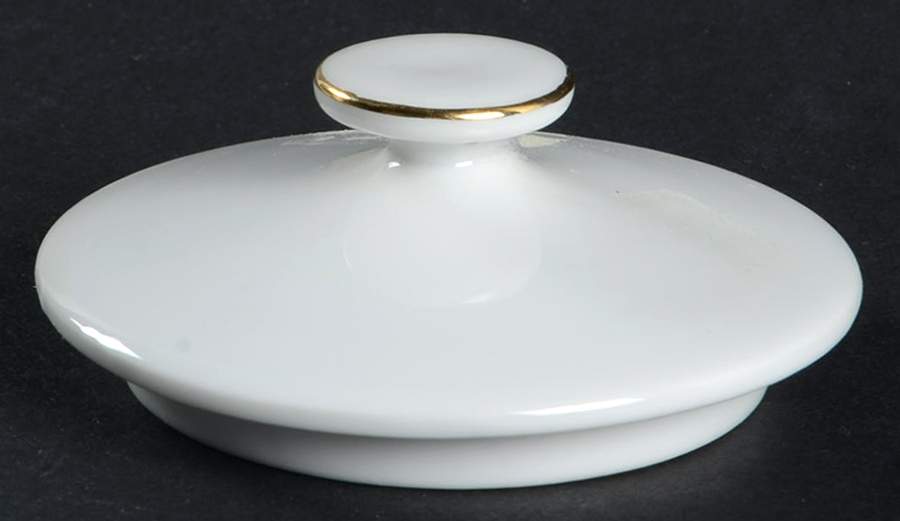 Golden Scroll Lid for Sugar Bowl by International-1