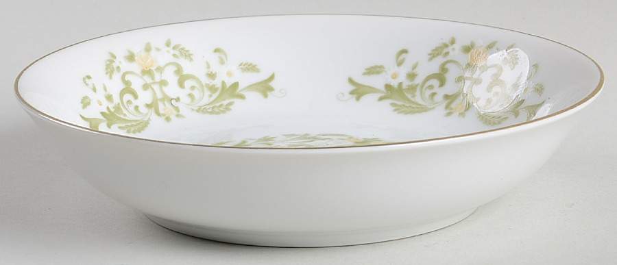Golden Scroll Fruit/Dessert (Sauce) Bowl by International-1