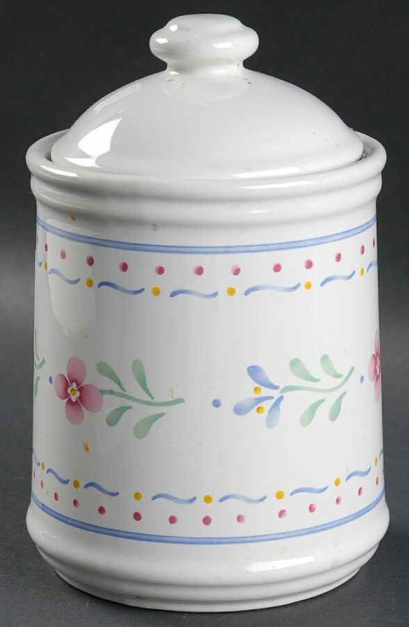 Greta (Rim, No Trim) Medium Canister & Lid by International-1