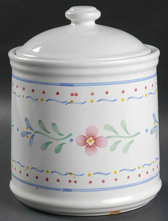 Greta (Rim, No Trim) Large Canister & Lid by International-1