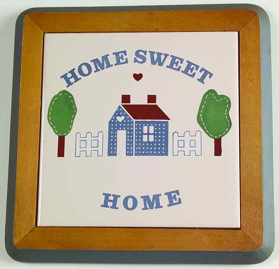 Habersham Country Wood Frame Trivet by International-1