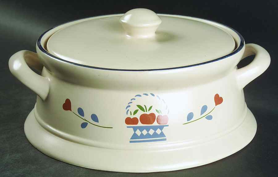 Habersham Country Round Covered Vegetable by International-1