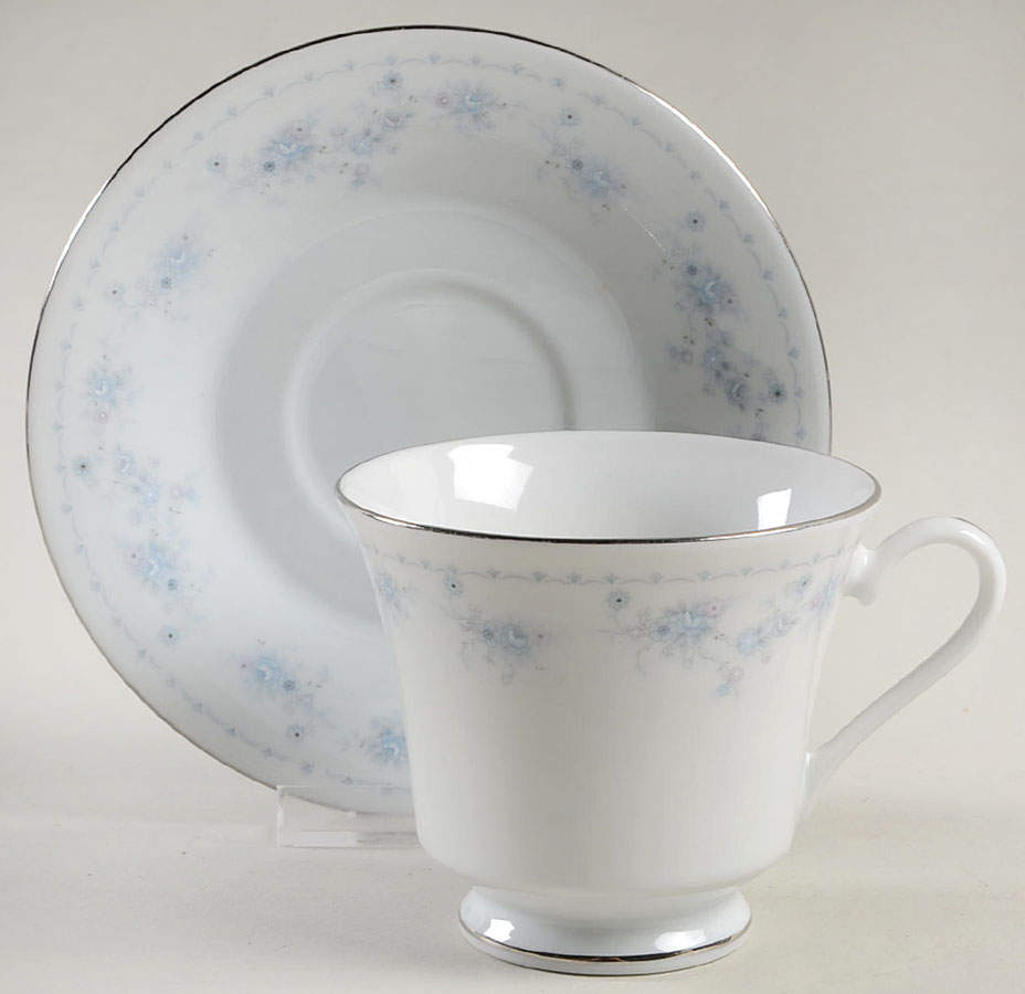 Havershire Footed Cup & Saucer Set by International-1