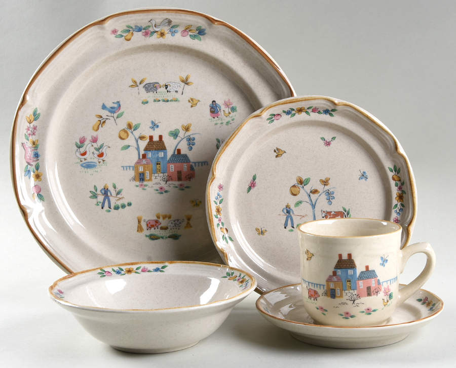 Heartland 5 Piece Place Setting by International-1
