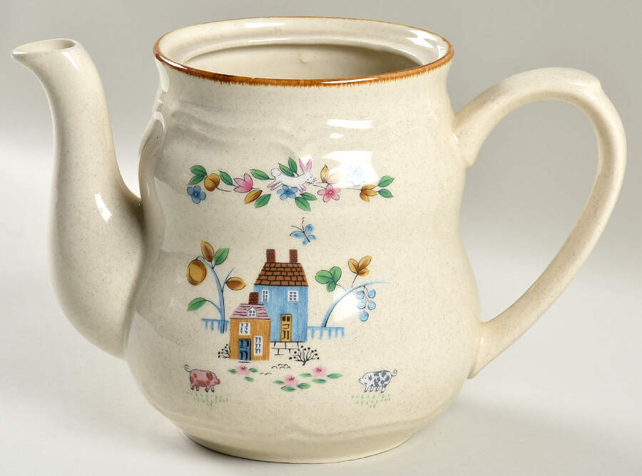 Heartland Tea/Coffee Pot No Lid by International-1