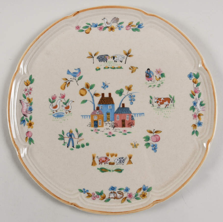 Heartland Cake Plate by International-1