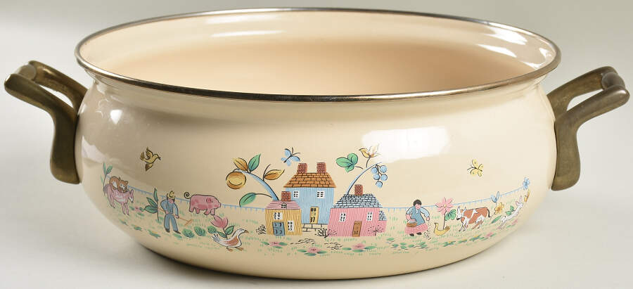 Heartland 4 Quart Metal Covered Casserole, No Lid by International-1