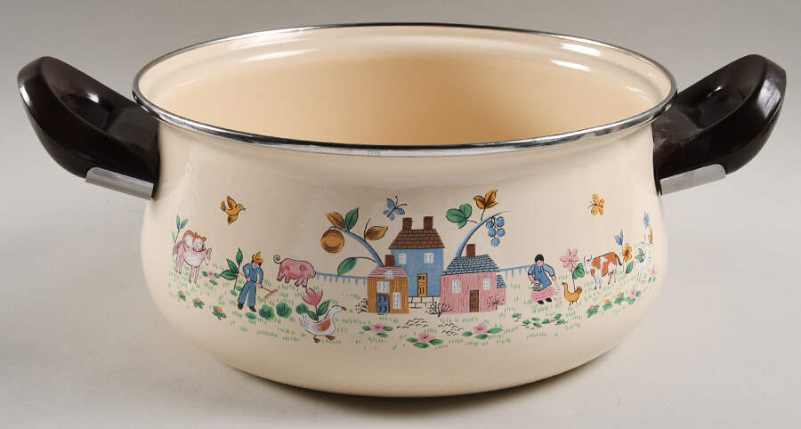 Heartland 4 Quart Metal Covered Casserole, No Lid by International-1