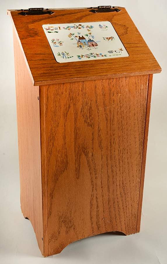 Heartland Wood Hinged Vegetable Storage Bin by International-1