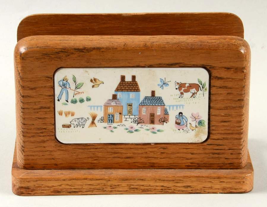 Heartland Wood Napkin Holder by International-1