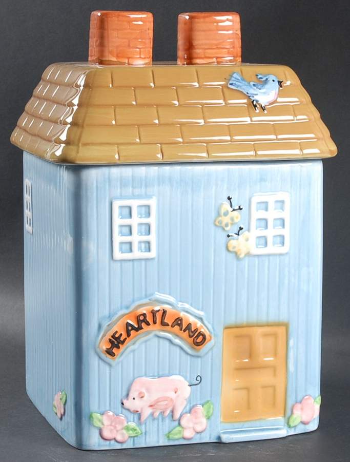 Heartland House Cookie Jar & Lid by International-1