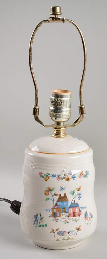 Heartland 14" Electric Lamp No Shade by International-1
