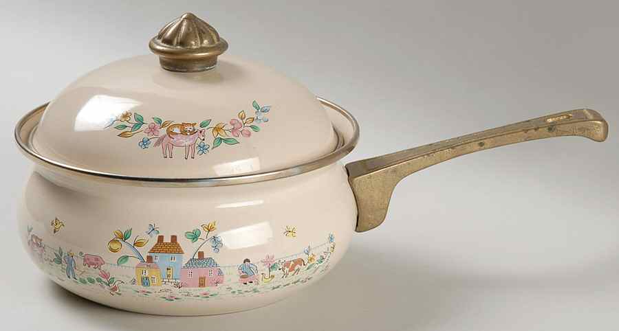 Heartland 1 Qt Metal Covered Saucepan by International-1