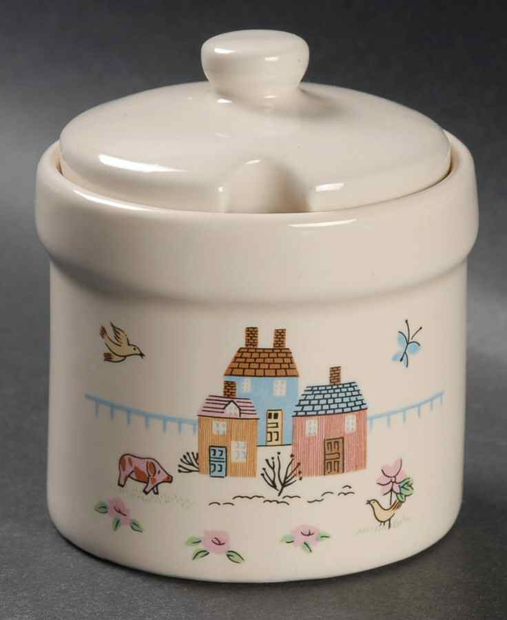 Heartland Condiment Jar & Lid by International-1