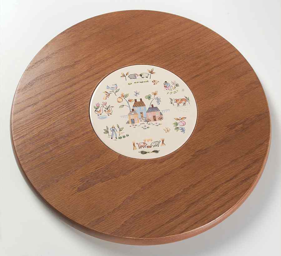 Heartland Wood Lazy Susan Base by International-1
