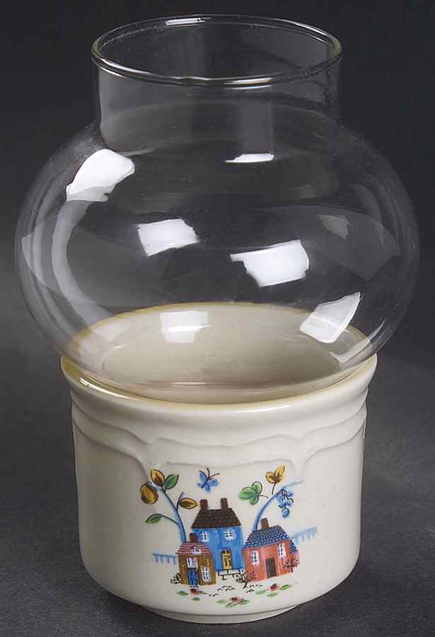 Heartland Votive Candleholder with Glass Globe by International-1