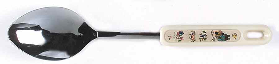 Heartland Plated Handle Serving Spoon with Stainless Bowl by International-1