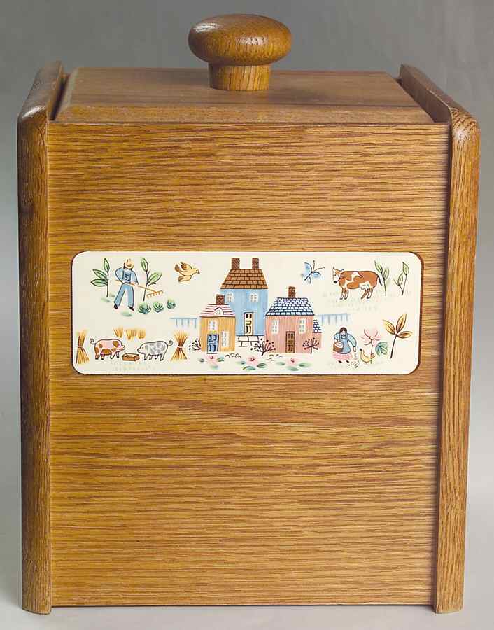 Heartland Large Wood Canister & Lid by International-1