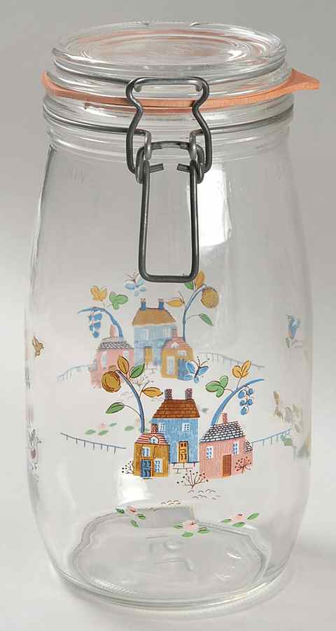 Heartland 8" Glassware Canister with Hinged Lid by International-1
