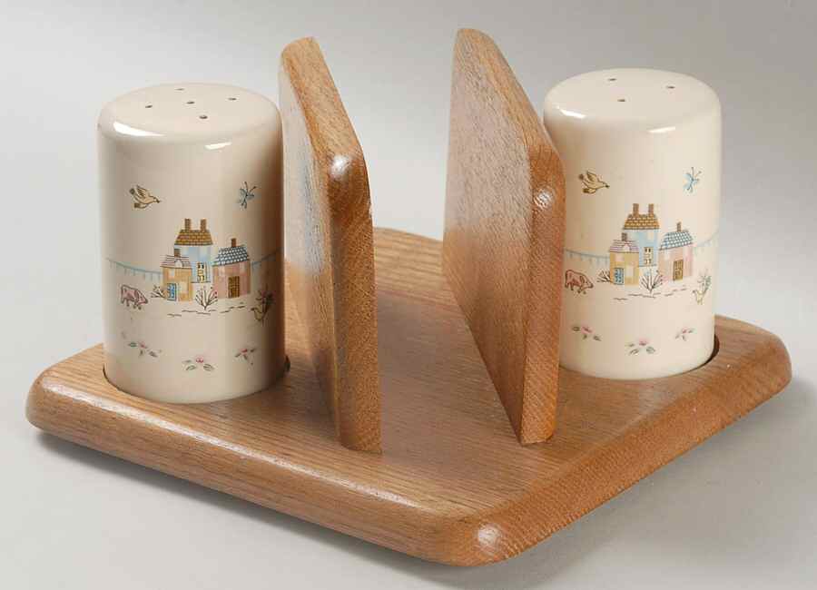 Heartland Napkin/S&P w/Wood Tray (Uses the Sapm3) by International-1