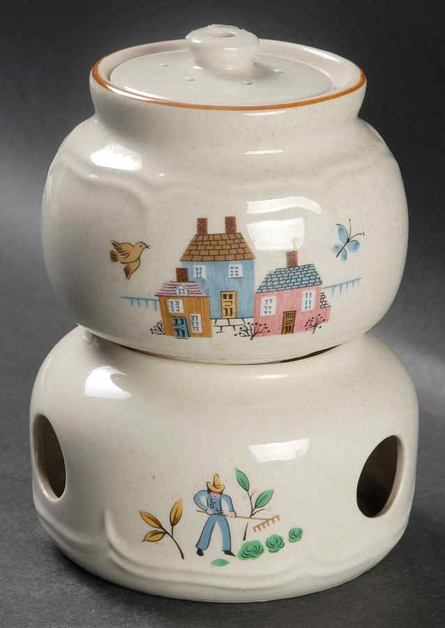 Heartland Potpourri & Lid with Stand by International-1