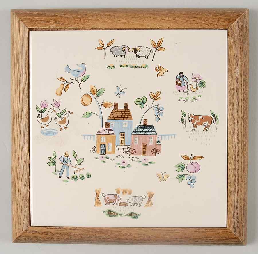 Heartland Wood Frame Trivet by International-1
