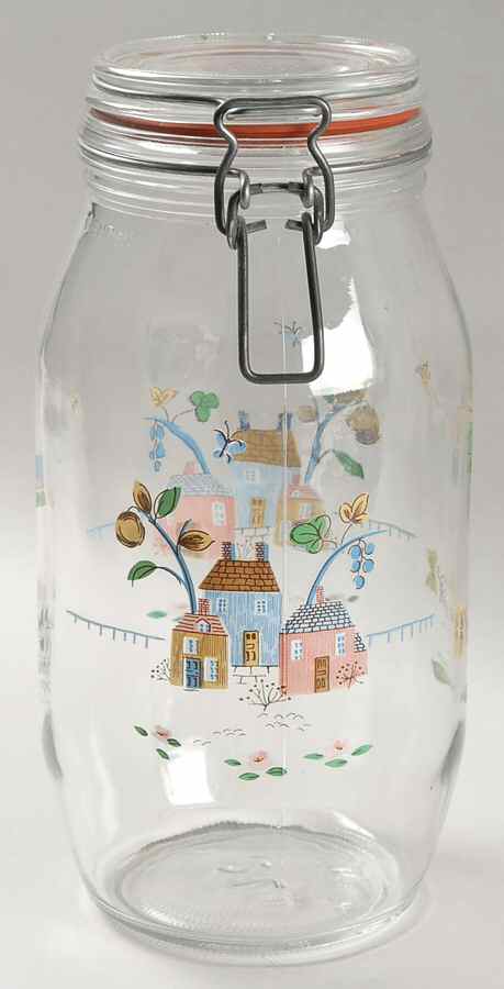 Heartland 10" Glassware Canister with Hinged Lid by International-1