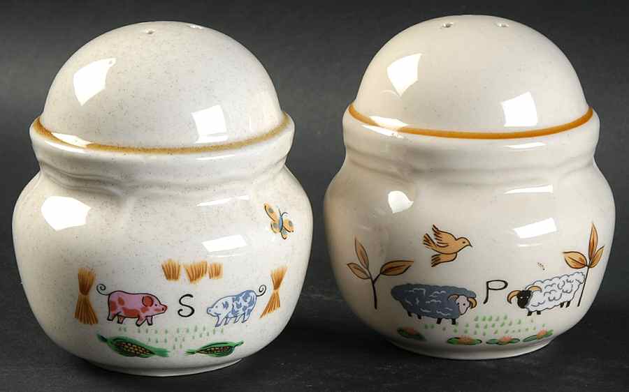 Heartland Salt & Pepper Set by International-1