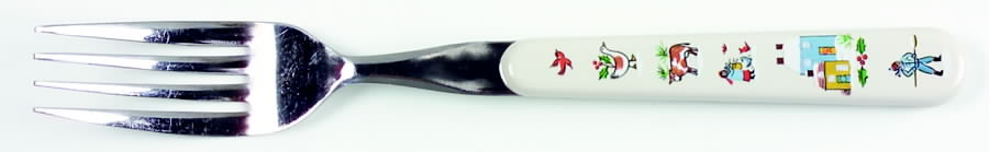 Heartland Christmas Dinner Fork (7 1/2" or Larger) by International-1