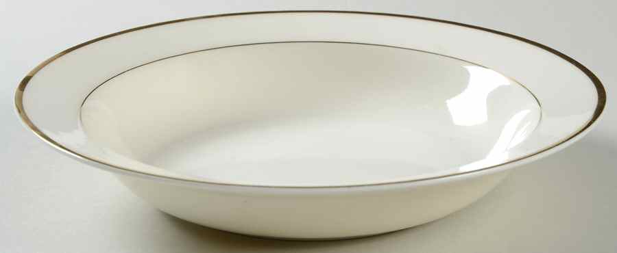 High Point (Ivory Background) Rim Soup Bowl by International-1