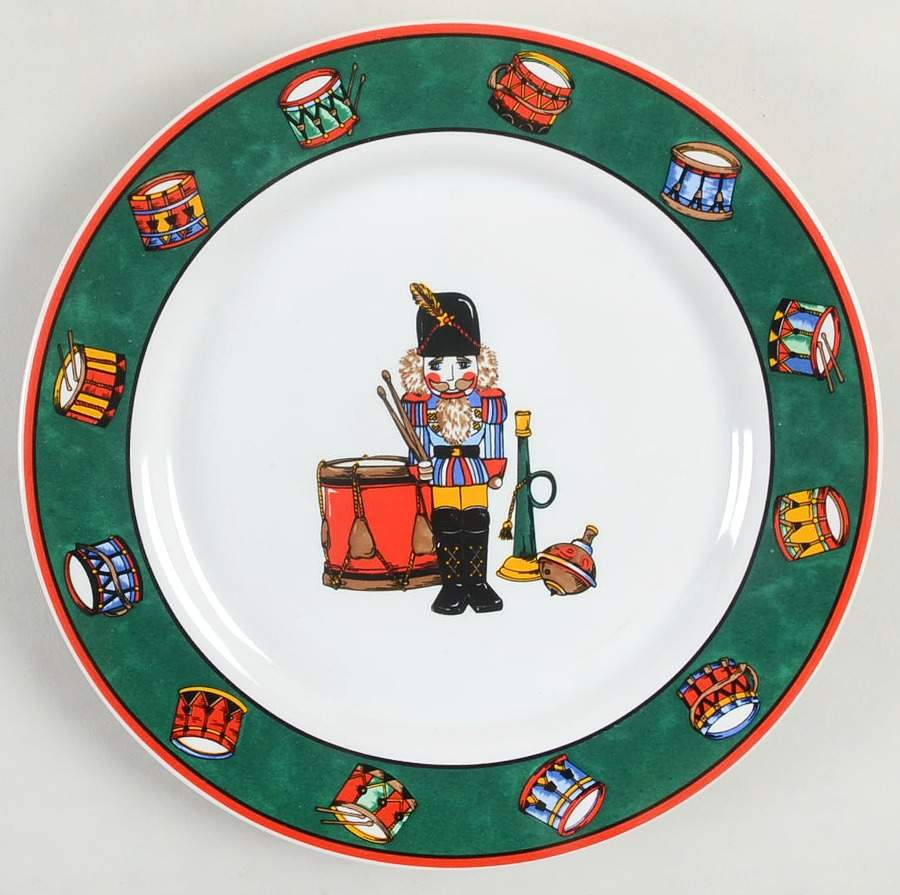 Holiday Spirit Salad Plate by International-1