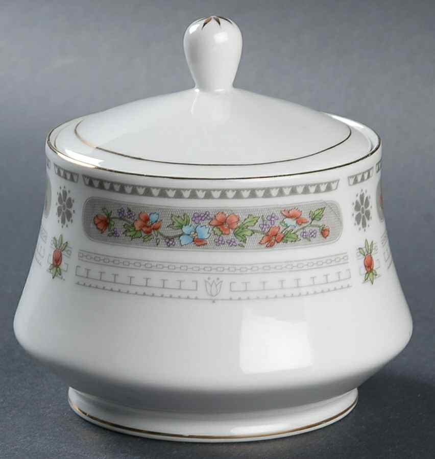 Illusion Sugar Bowl & Lid by International-1