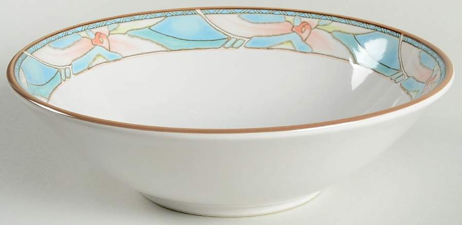 Island Orchid 8" Round Vegetable Bowl by International-1