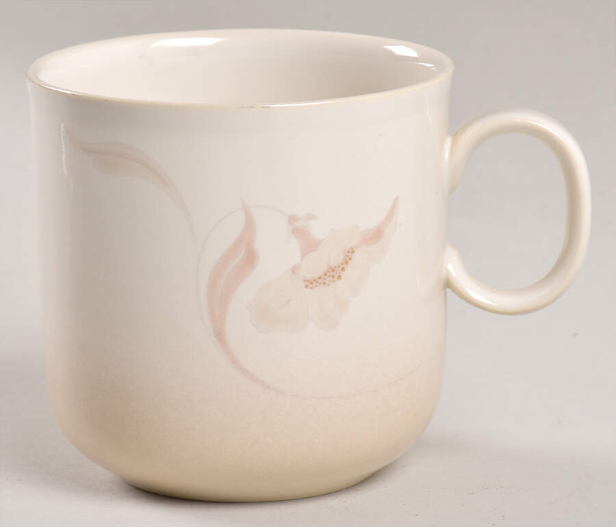 Ivory Lace Flat Cup by International-1
