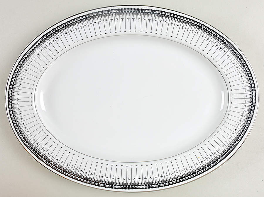 Kensington 12" Oval Serving Platter by International-1