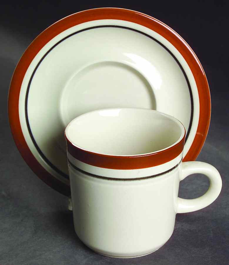 Kildare Flat Cup & Saucer Set by International-1