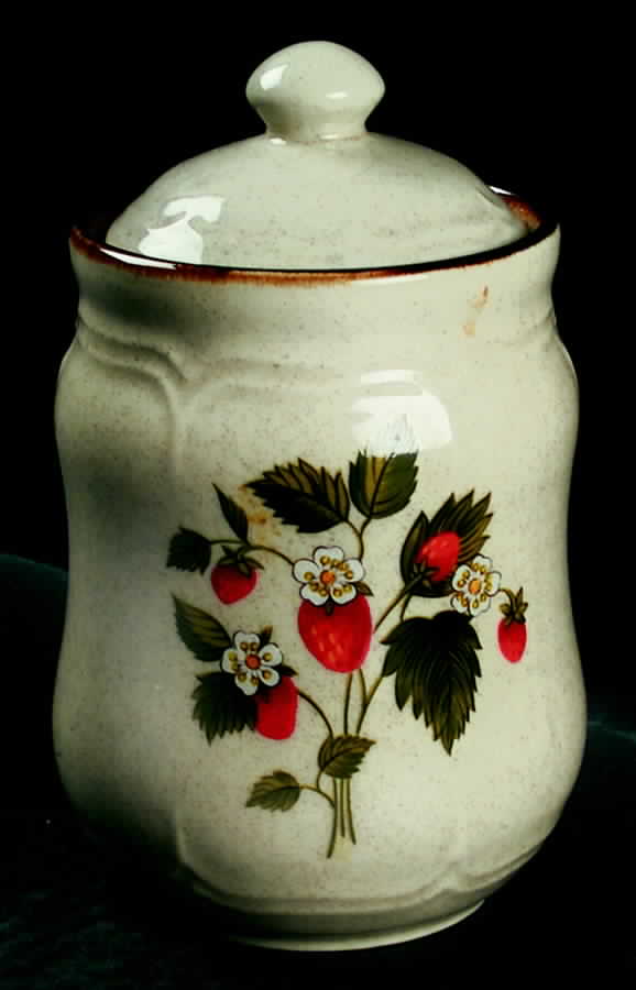 La Fraise Small Canister & Lid by International-1