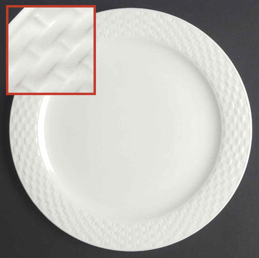 Lattice Dinner Plate by International-1