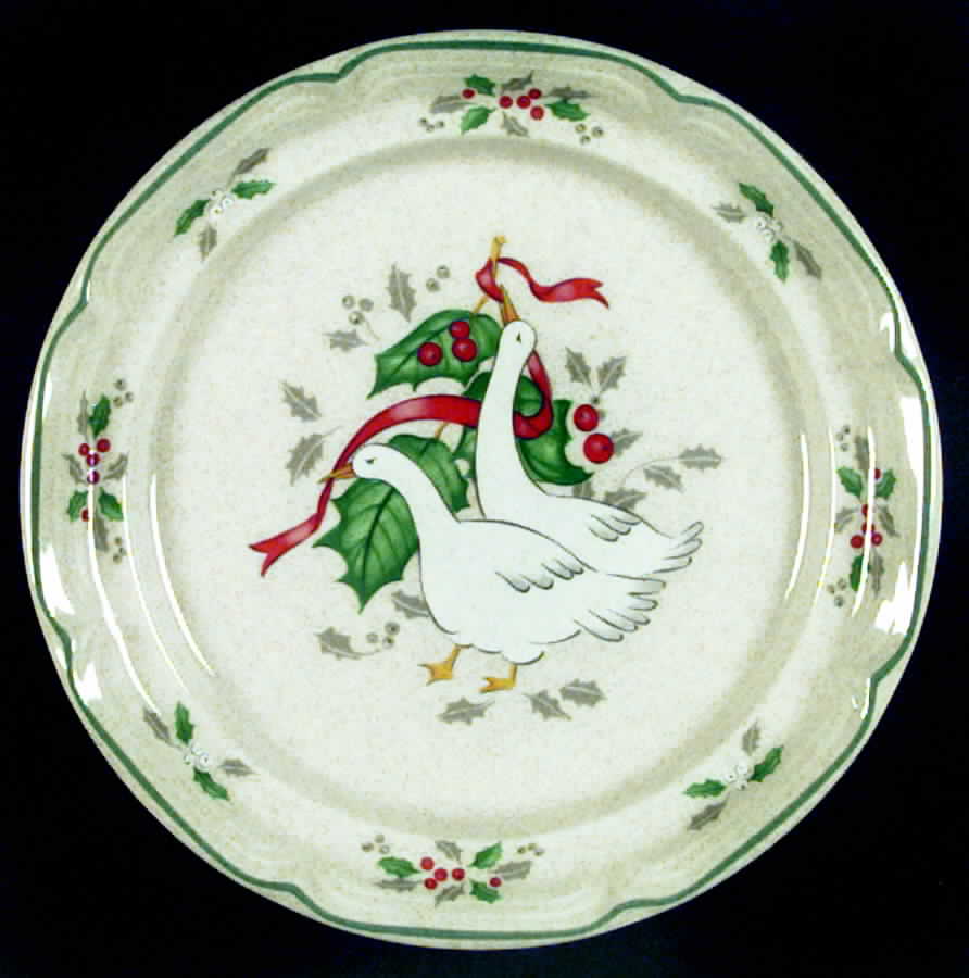 Marmalade Christmas Salad Plate by International-1