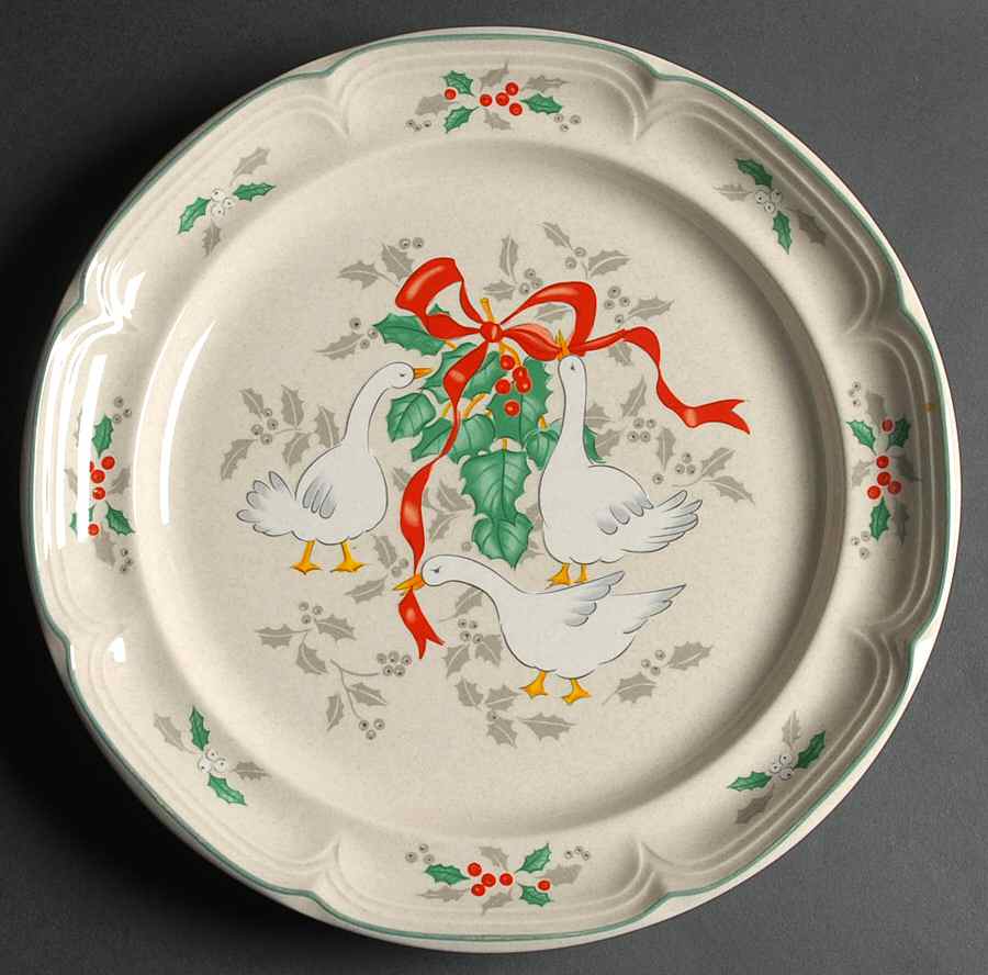 Marmalade Christmas 12" Chop Plate (Round Platter) by International-1