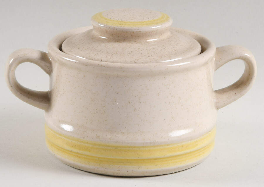 Malta Sugar Bowl & Lid by International-1