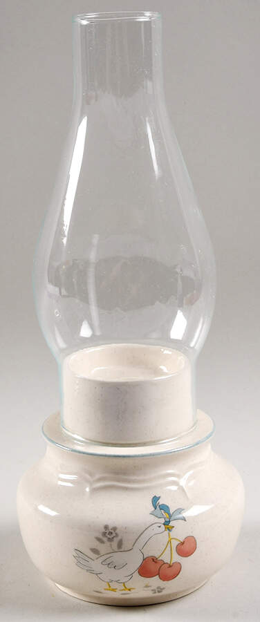 Marmalade Hurricane Lamp & Globe by International-1