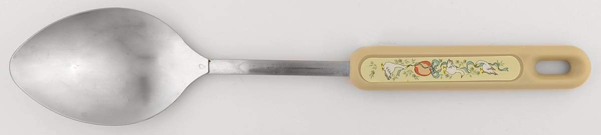 Marmalade Plated Handle Serving Spoon with Stainless Bowl by International-1
