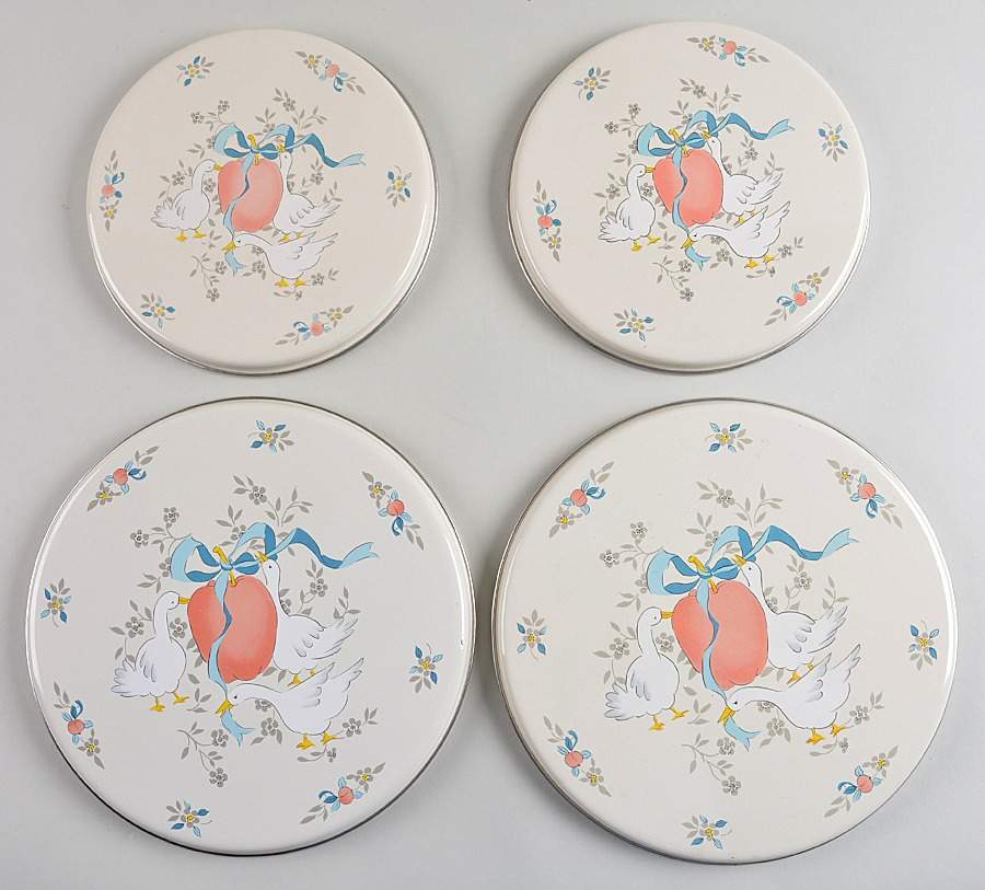 Marmalade Stove Cover Set-Steel 2 8" & 2 10" Round Covers by International-1