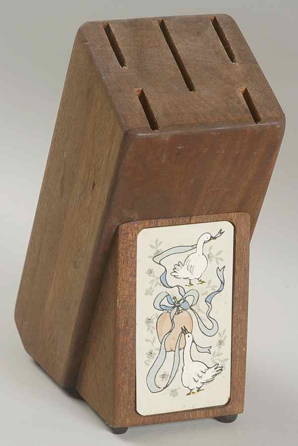 Marmalade Wood Knife Block by International-1