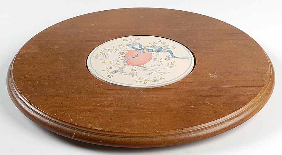 Marmalade Wood Lazy Susan Base by International-1