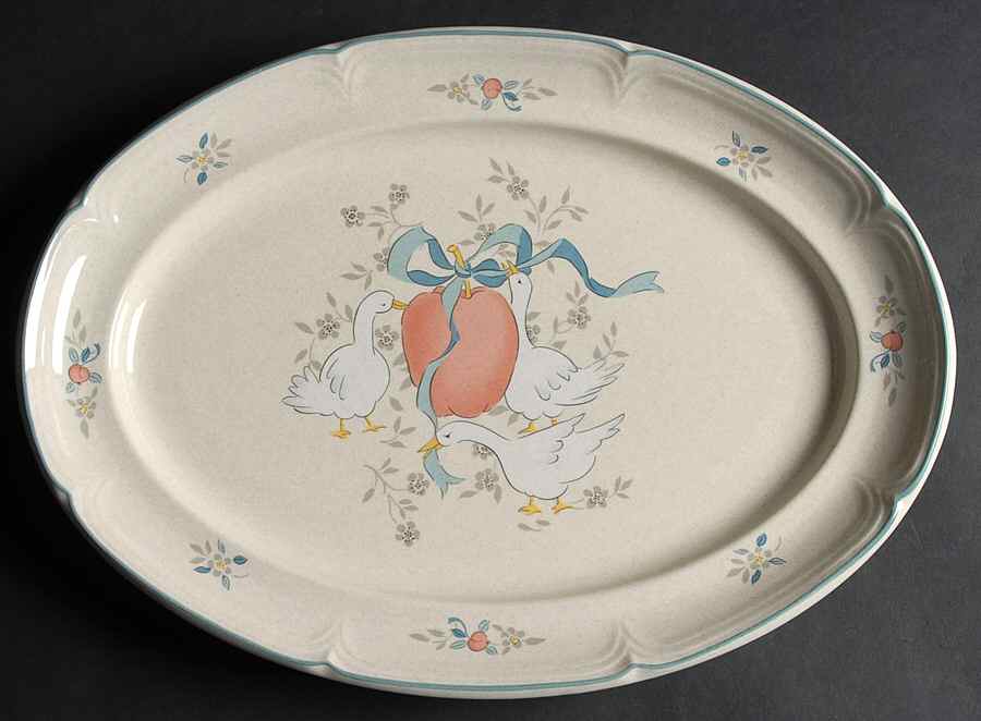 Marmalade 15" Oval Serving Platter by International-1