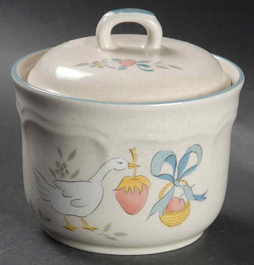 Marmalade Sugar Bowl & Lid by International-1
